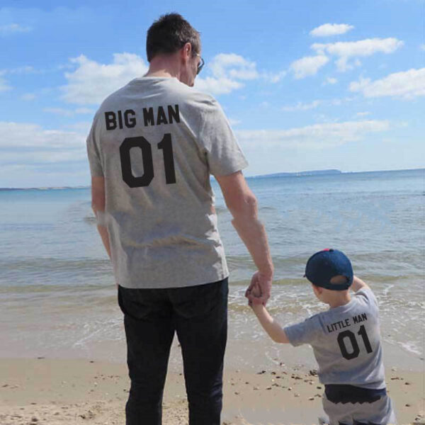 GUDDIES Little Man and Big Man T-shirt