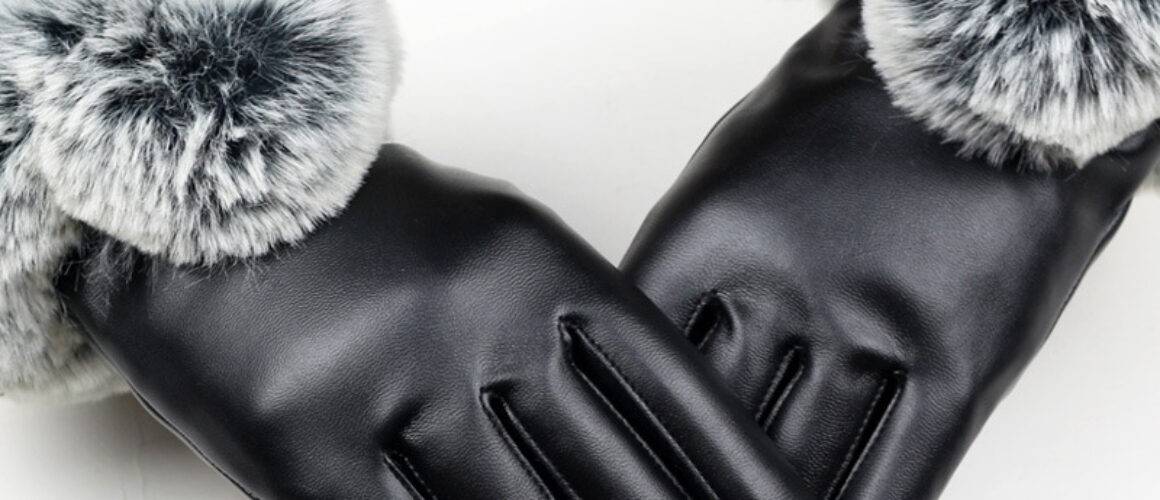 GUDDIES Touch Screen Leather Gloves