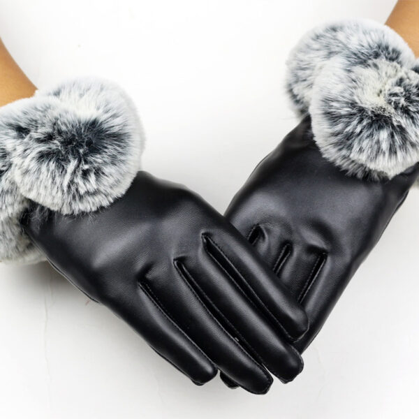 GUDDIES Touch Screen Leather Gloves