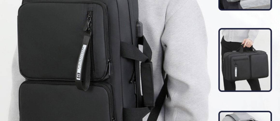 GUDDIES Multifunctional Large Capacity Business Laptop Bag