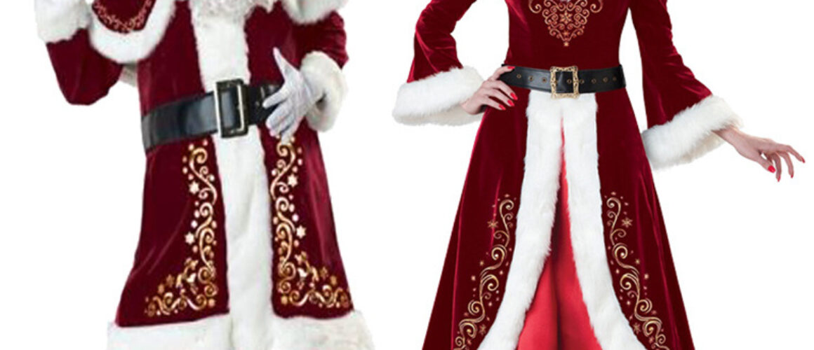 GUDDIES Santa Couple Costume