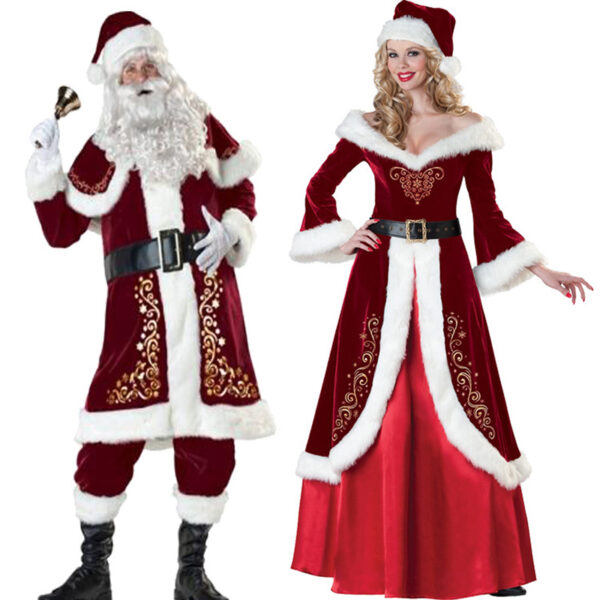 GUDDIES Santa Couple Costume