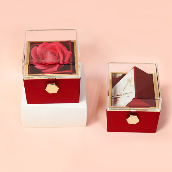 GUDDIES Rotating Flower Rose Box - Image 7