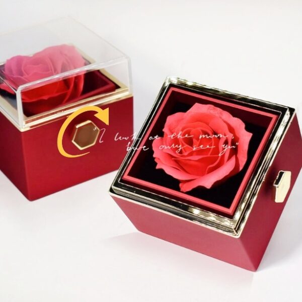 GUDDIES Rotating Flower Rose Box - Image 3