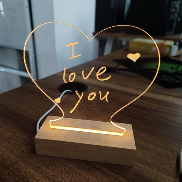 GUDDIES Transparent Lightning Noteboard Lamp - Image 5